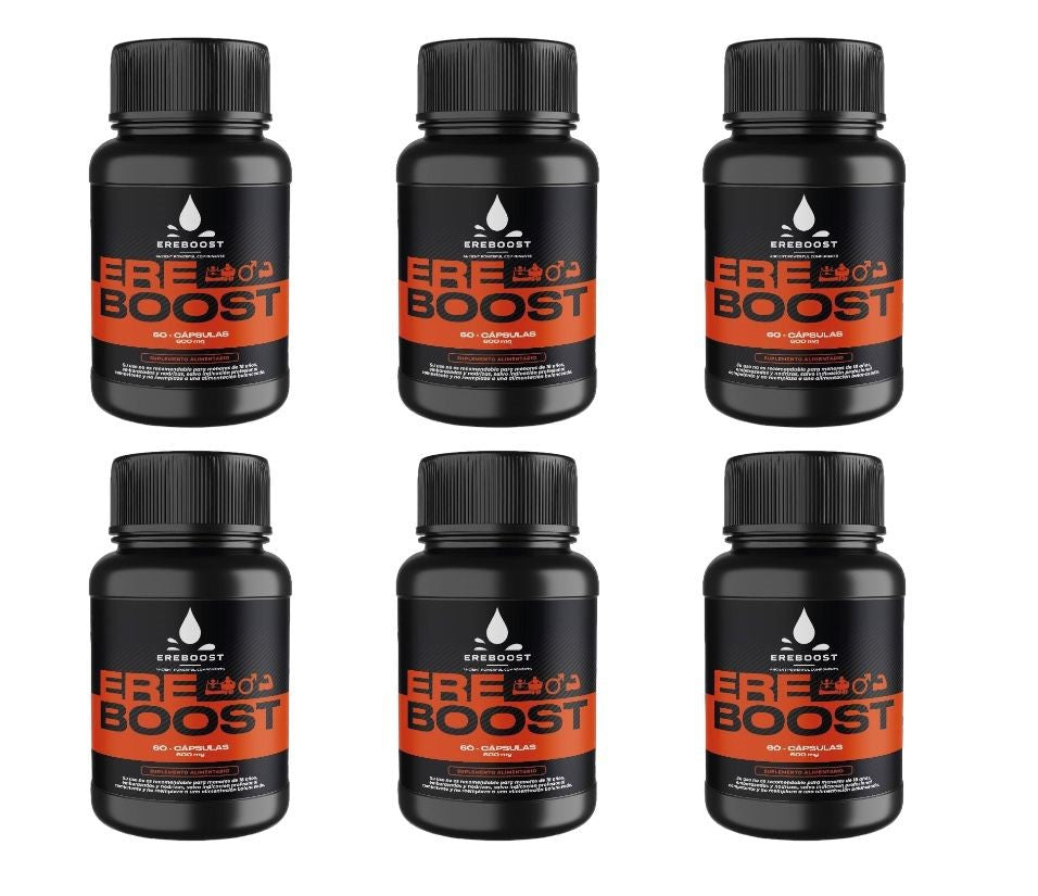 EREBOOST | 60 Cápsulas | Pack 6 meses