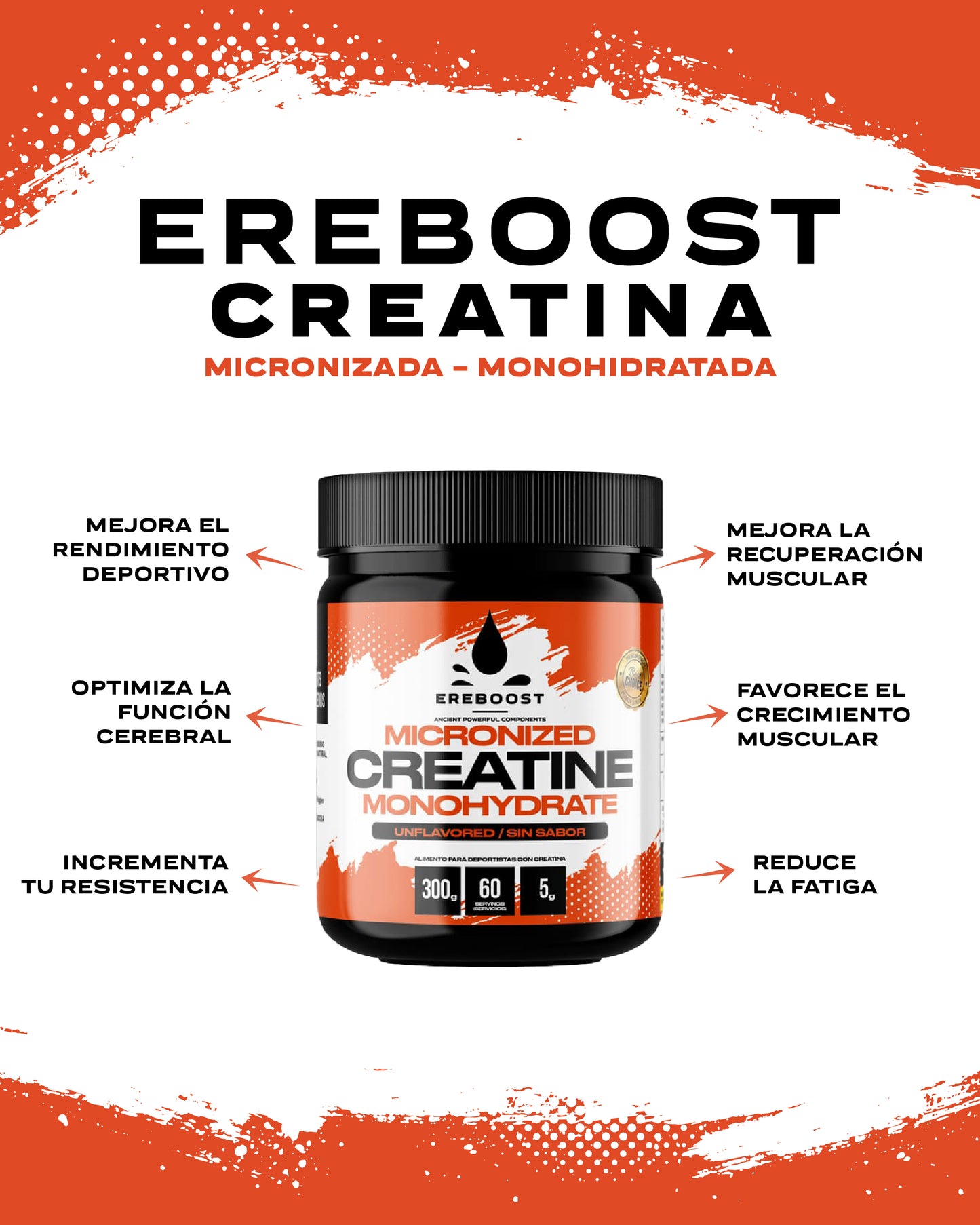 Creatina Micronizada & Monohidratada