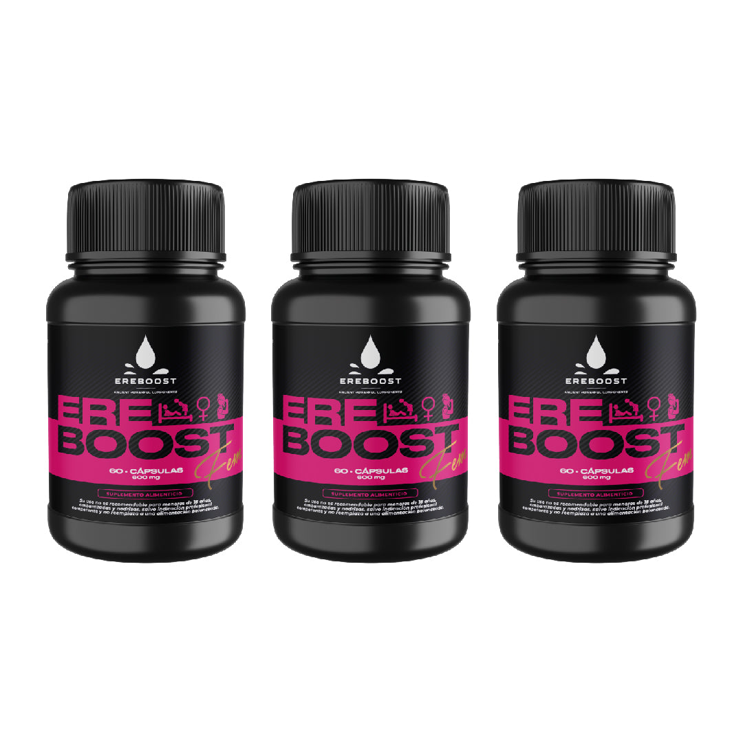 EREBOOST FEM | 60 Cápsulas | Pack 3 meses