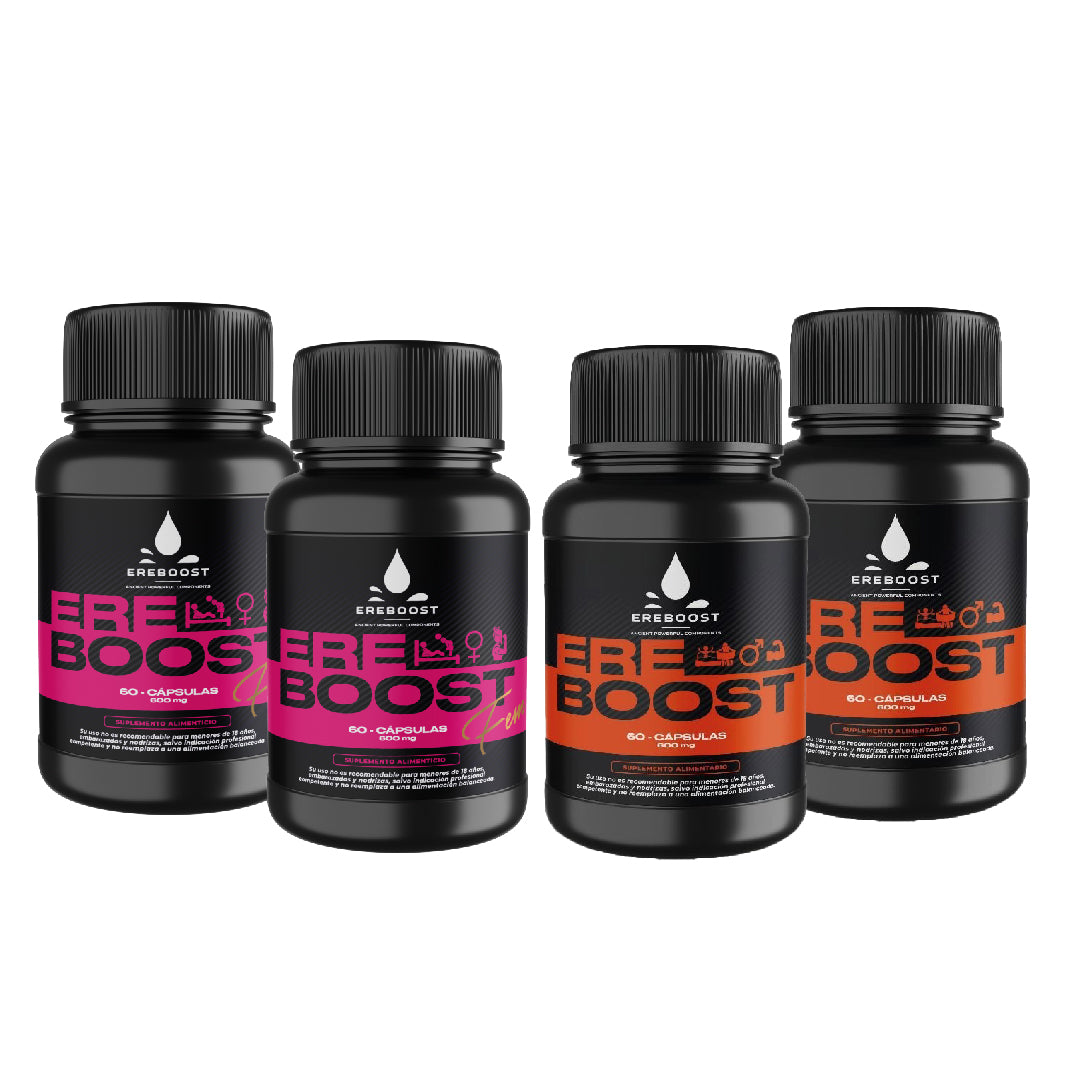 Pack super pareja 2 Ereboost + 2 Ereboost FEM