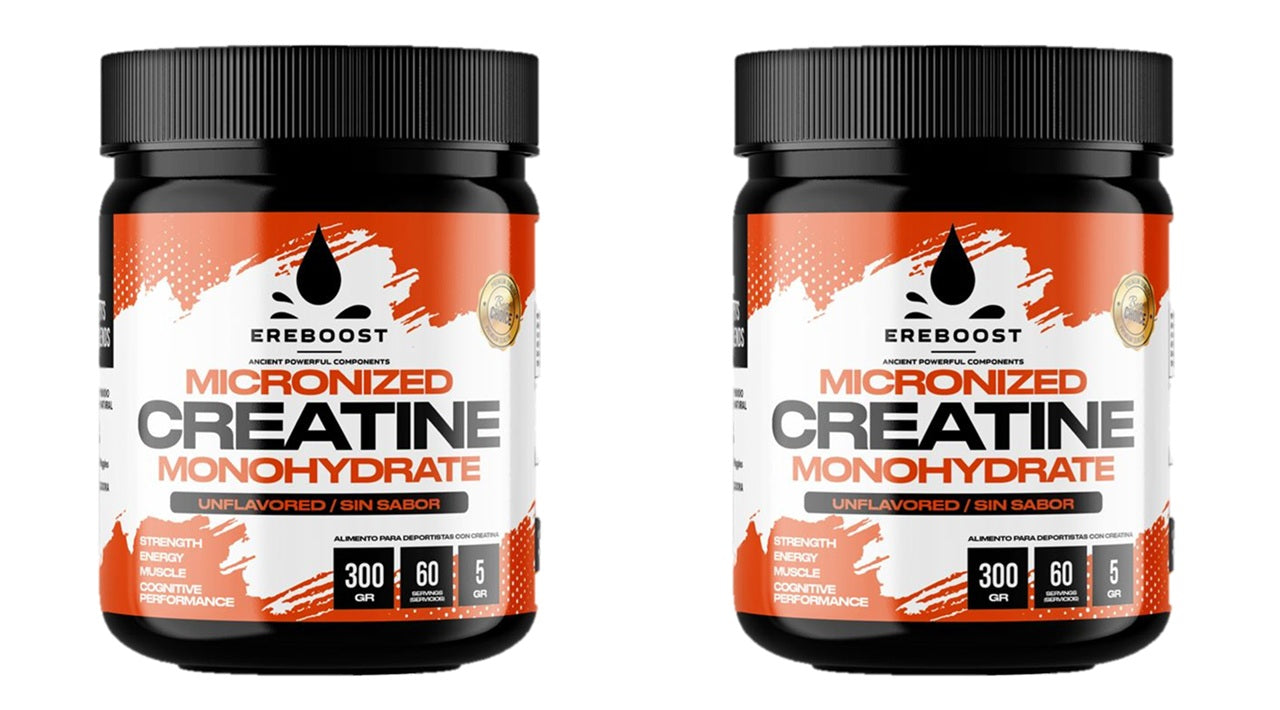 Pack 2 Creatinas Micronizada & Monohidratada