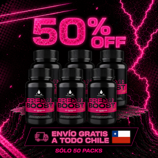 EREBOOST FEM | 60 Cápsulas | Pack 6 meses