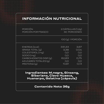 EREBOOST | 60 Cápsulas | Pack 6 meses