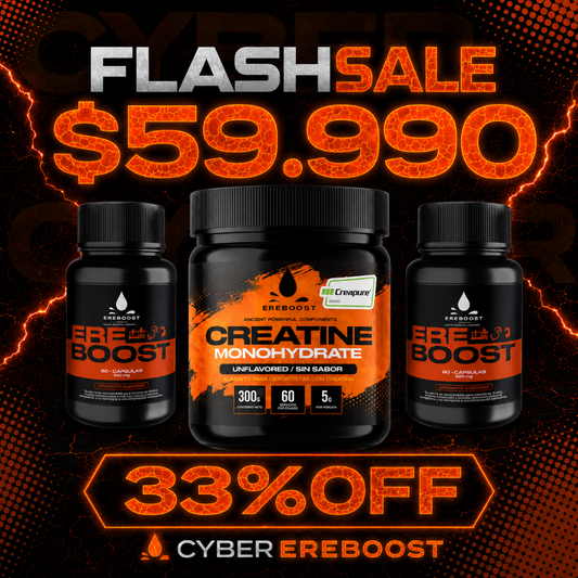 Pack Potencia 2 Ereboost + Creatina CREAPURE®