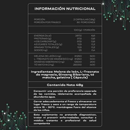 Full Focus | 60 Cápsulas | Pack 3 meses
