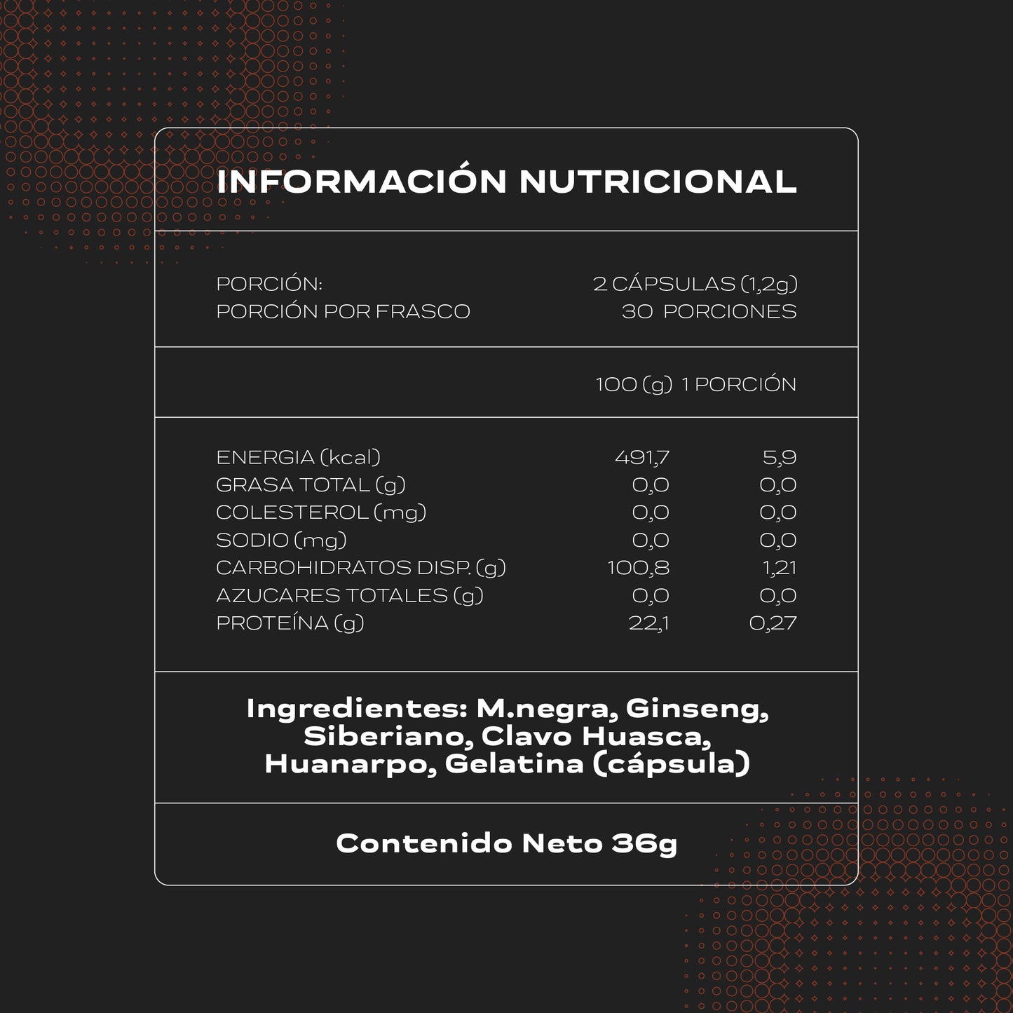 EREBOOST | 60 Cápsulas | Pack 6 meses