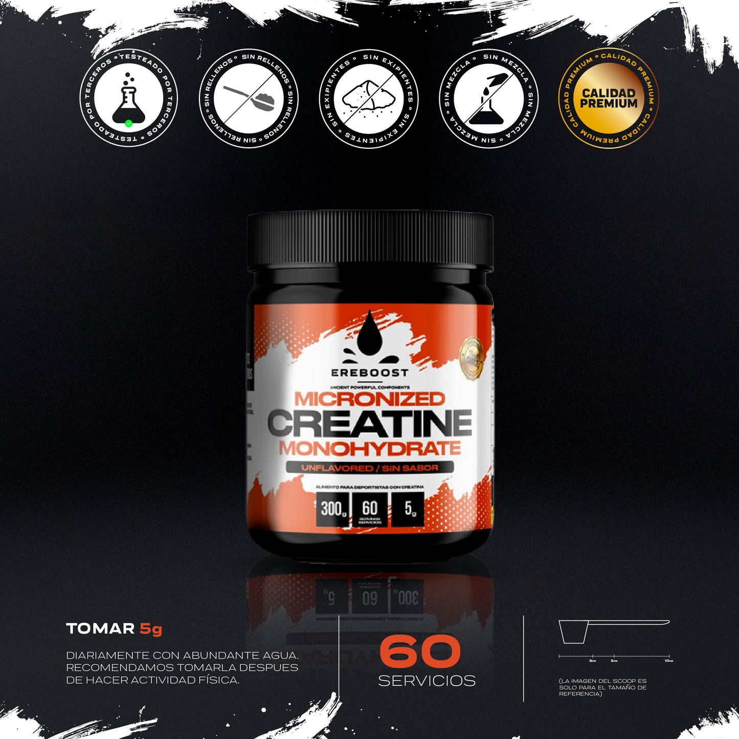 Creatina Micronizada & Monohidratada