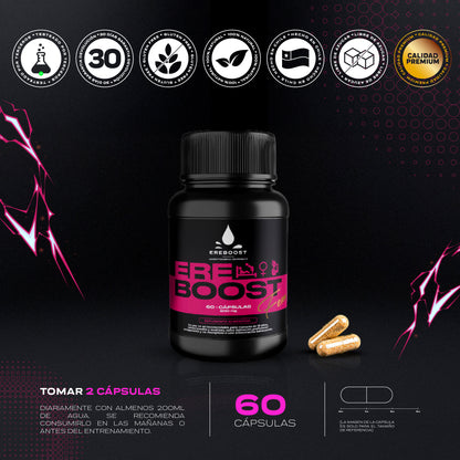 EREBOOST FEM | 60 Cápsulas | Pack 6 meses