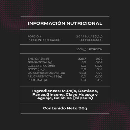EREBOOST FEM | 60 Cápsulas | Pack 6 meses