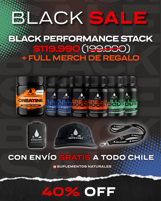 BLACK PERFORMANCE STACK