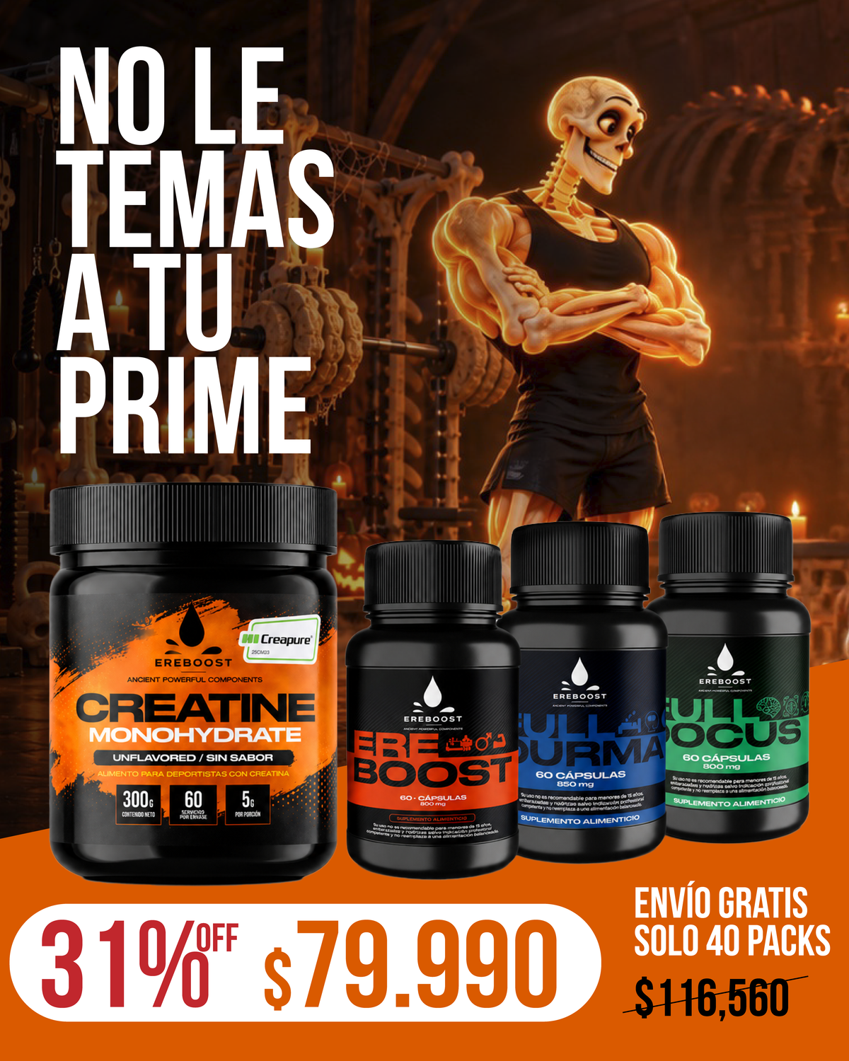 Pack Prime + CREAPURE®