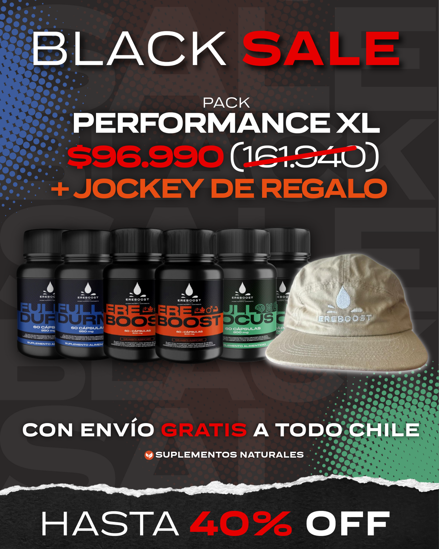 Pack Full Performance XL Black